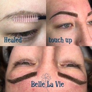Healed Microblading
