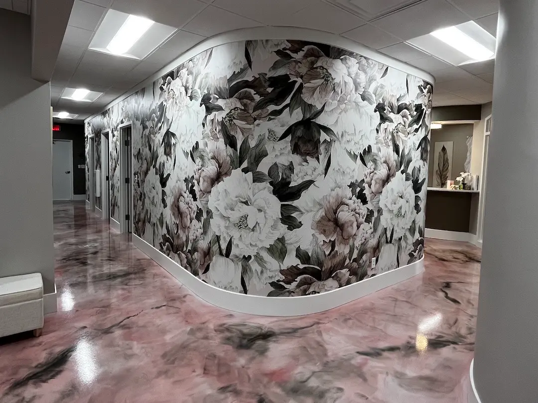 Belle La Vie Beauty Bar Hallway